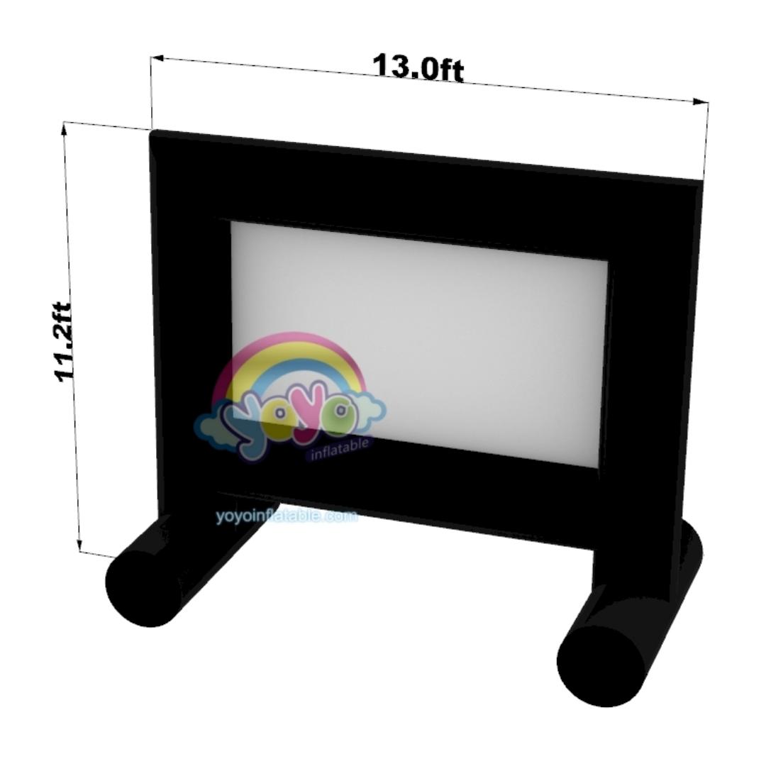 Commercial Huge Outdoor Inflatable Movie Screen YY-AD260434-C Commercial Huge Outdoor Inflatable Movie Screen YY-AD260434-C