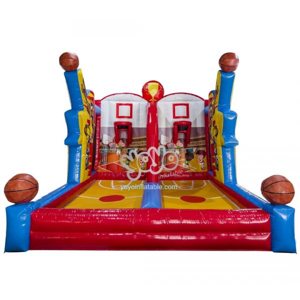 Double Lanes Commercial Inflatable Basketball Games YY-SP240301 (1)