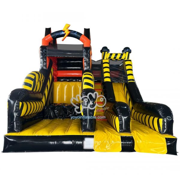 Lightning Jumping Platform Inflatable Dry Slide YY-SL260140 (1)
