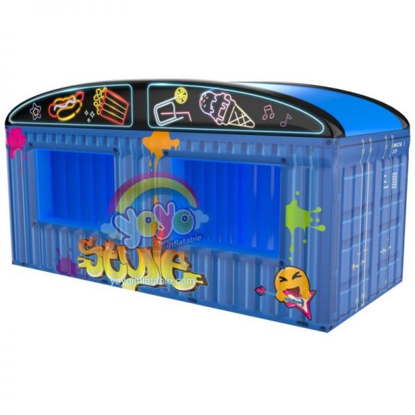 Big Dual Window Crazy Party Themed Inflatable Booth YY-AD260539 (1)