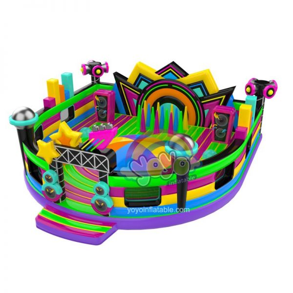 Crazy Party Themed Big Commercial Inflatable Bouncer YY-BO260521 (1)