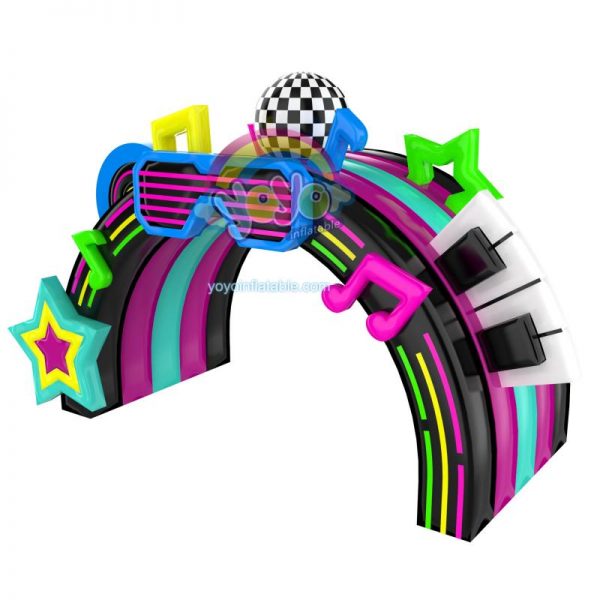 Crazy Party Themed Commercial Inflatable Advertising Arch YY-AD260537 (1)
