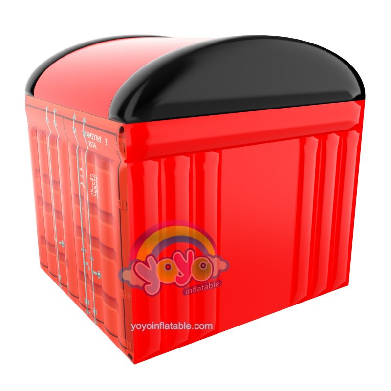 Crazy Party Themed Commercial Inflatable Ticket Booth YY-AD260538 (2) Crazy Party Themed Commercial Inflatable Ticket Booth YY-AD260538 (2)