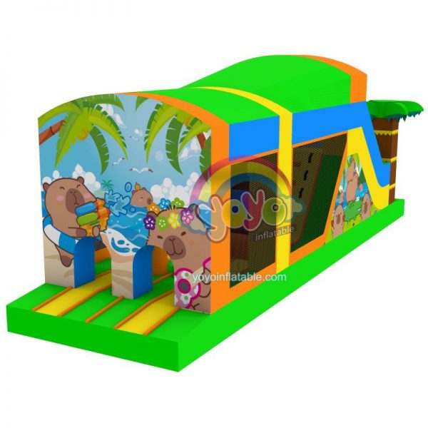 Capybara Small Inflatable Obstacle Course Jumper YY-OB260651-C (1)