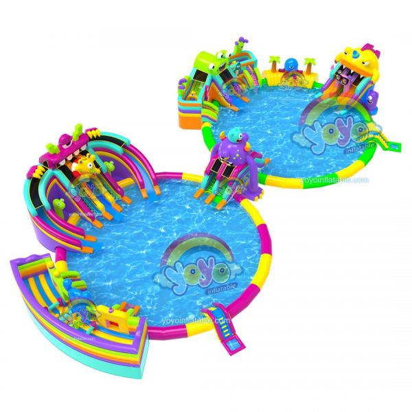 Monster Summer Party Giant Inflatable Water Slide Playground YY-WSL260762 (1)
