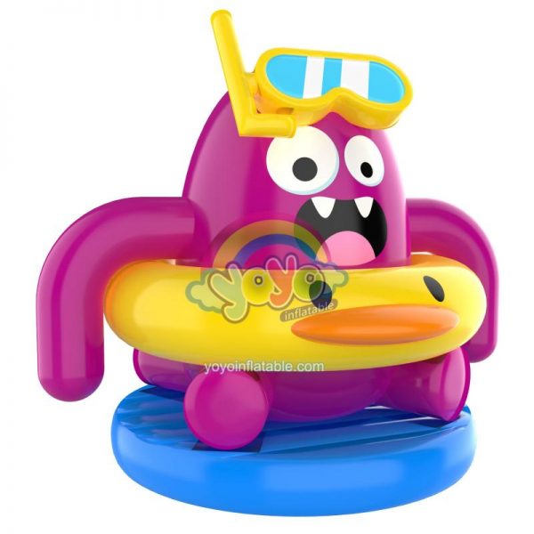 Monster Summer Party Rose Red Inflatable Cartoon Advertising Decor YY-AD260742 (1)