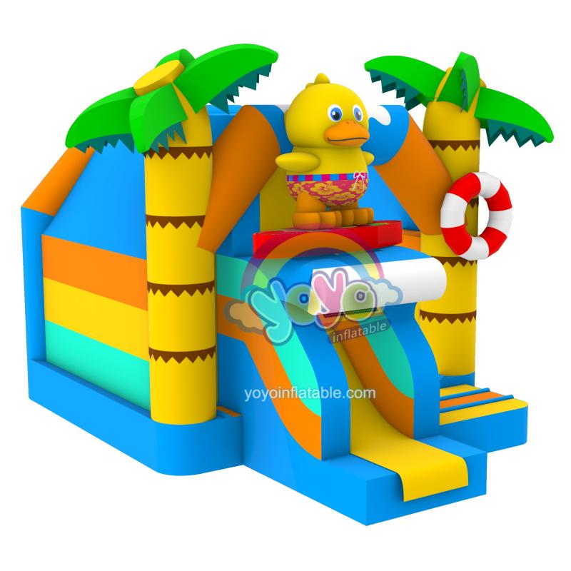 Surfing Duck Inflatable Bounce House Slide Combo YY-CO260686-A (2) Surfing Duck Inflatable Bounce House Slide Combo YY-CO260686-A (2)