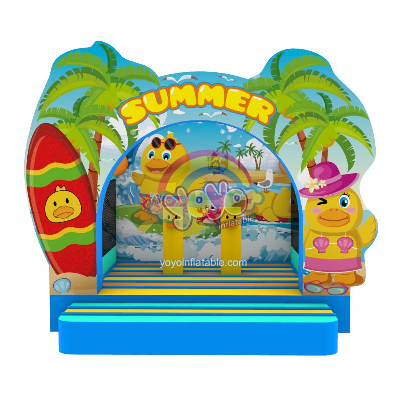 Surfing Duck Small Commercial Inflatable Bouncer YY-BO260623-A (2) Surfing Duck Small Commercial Inflatable Bouncer YY-BO260623-A (2)