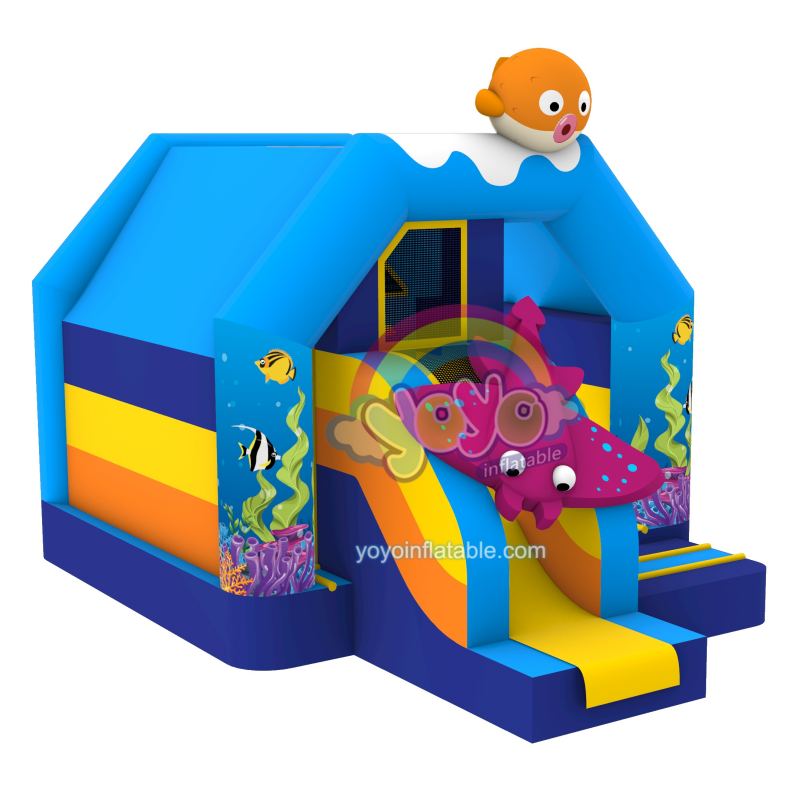 Undersea World Inflatable Slide Combo Bounce House YY-CO260686-B (2) Undersea World Inflatable Slide Combo Bounce House YY-CO260686-B (2)