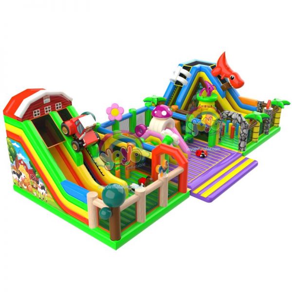 3-In-1 Giant Commercial Amusement Inflatable Theme Park YY-BP260843 (1)