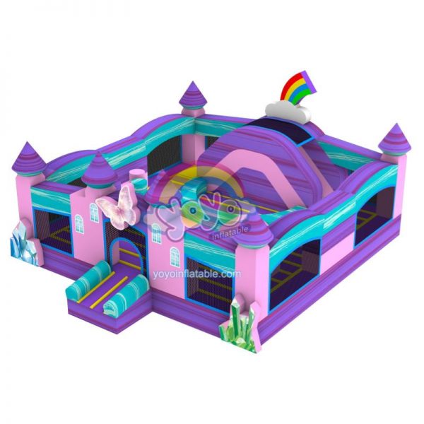 Dream Castle Big Marble Inflatable Combo Bounce House YY-CO260887 (1)