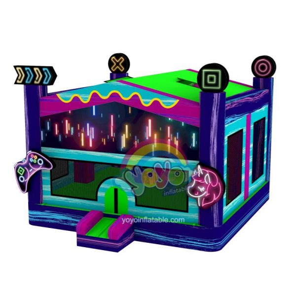 Neon Space XL Commercial Inflatable Bounce House YY-BO260826 (1)