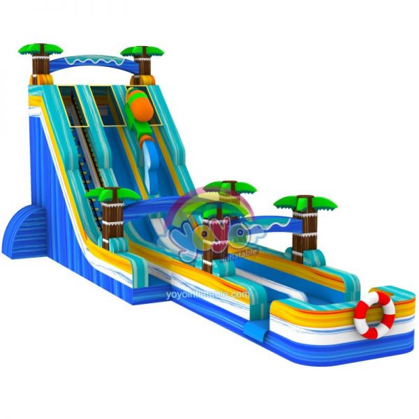 Water Gun Summer Inflatable Marble Commercial Water Slide YY-WSL260864-D (1)