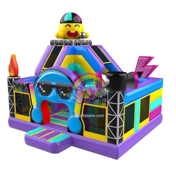 Crazy Party Big Dry Inflatable Slide Combo Bounce House YY-CO260996 (1)