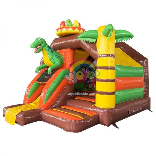 Dinosaur Small Size Inflatable Slide Combo Bounce House YY-CO260894 (1)