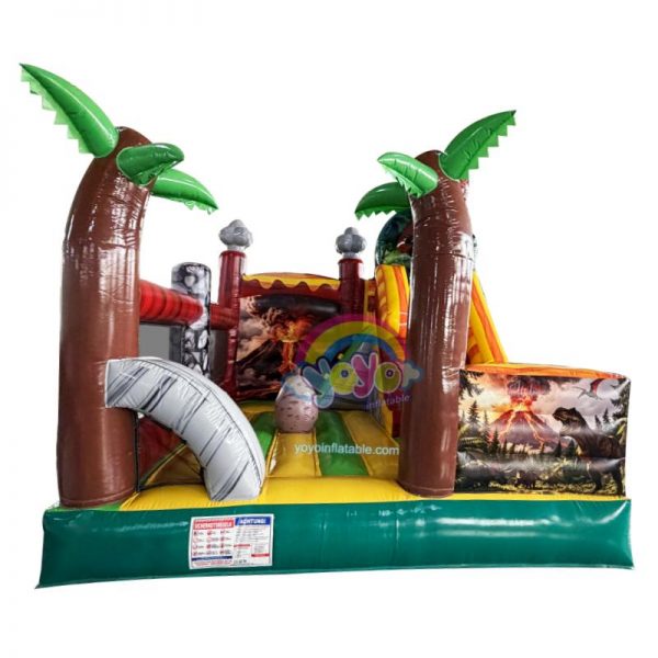 Jurassic World Commercial Inflatable Bounce House Slide Combo YY-CO260895 (1)