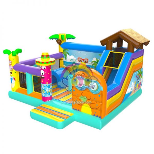 Monster Summer Party Commerical Dry Inflatable Slide Combo YY-CO260998 (1)