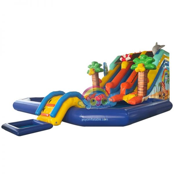 Summer Sea Beach Commercial Inflatable Water Pool Slide YY-WSL260866 (1)