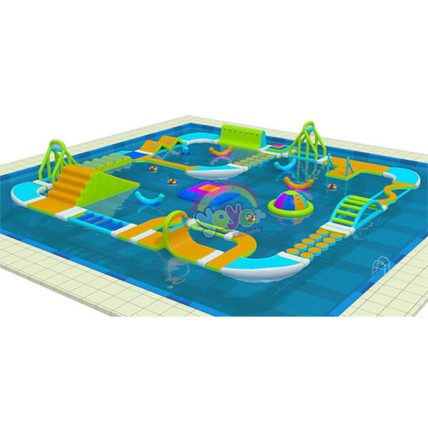 Inflatable water park YBWG-1921 01 - Yoyo Inflatable