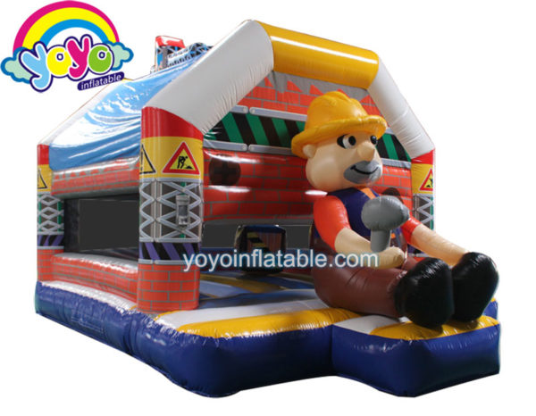 Inflatable Workers Jumping Bouncer YBO-1901 02 - Yoyo inflatable