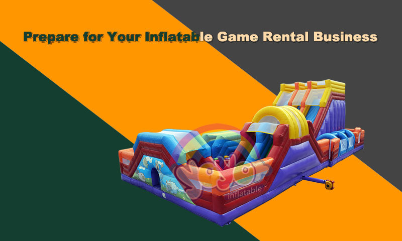 Prepare for Your Inflatable Game Rental Business - Yoyo inflatable