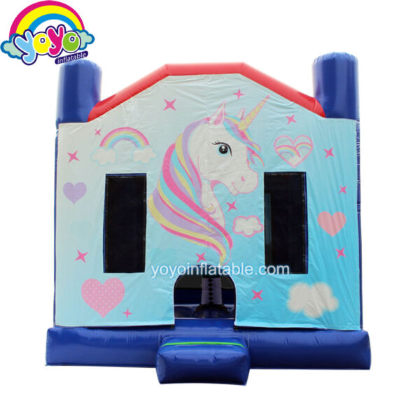 Unicorn Inflatable Jumping Bed YBO-1801 01 of Yoyo inflatable