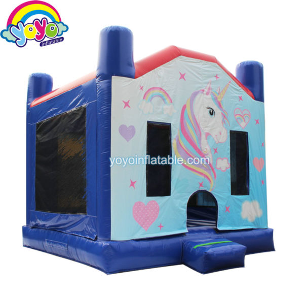 Unicorn Inflatable Jumping Bed YBO-1801 02 of Yoyo inflatable