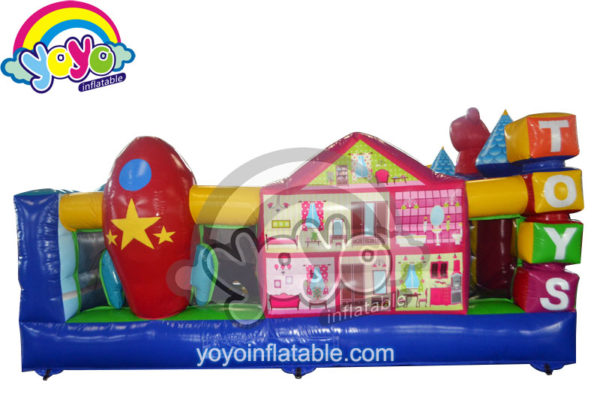 Inflatable Happy Town Amusement Park YAP-14002 02 - yoyo inflatable