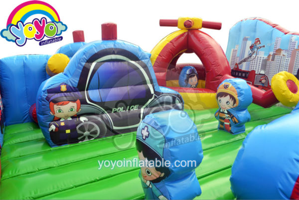 Inflatable Rescue Squad Amusement Park YAP-14008 04