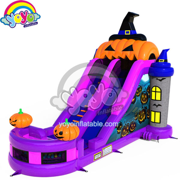 Halloween Inflatable Pumpkin Slide YY-NSL181204 (1)