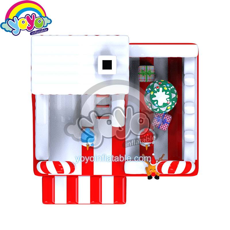 Inflatable Christmas Snowman Bouncer Slide Combo YY-NCO18816