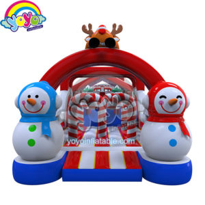 Inflatable Obstacle for the Christmas Event YY-NON19028 snowmen