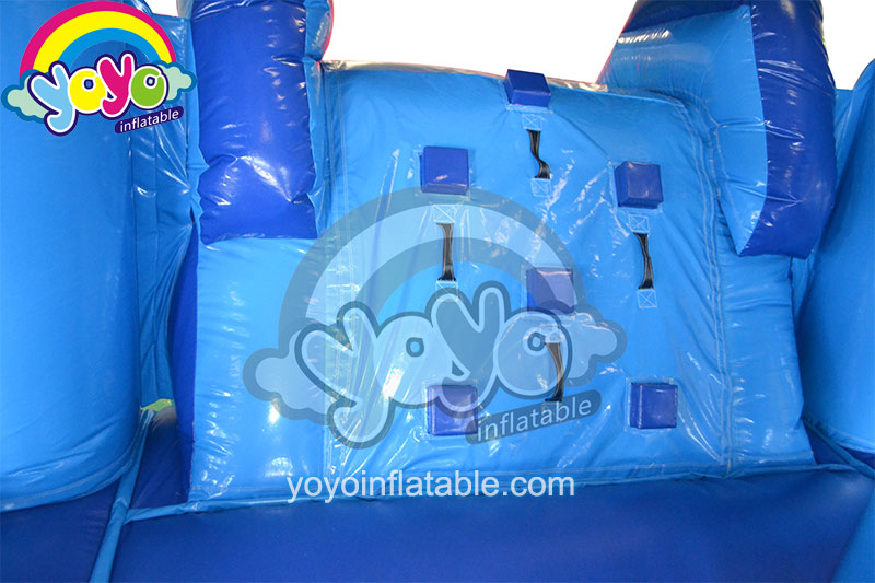 Inflatable Dolphin Wet Dry Bounce House Slide Combo YWCO-140024