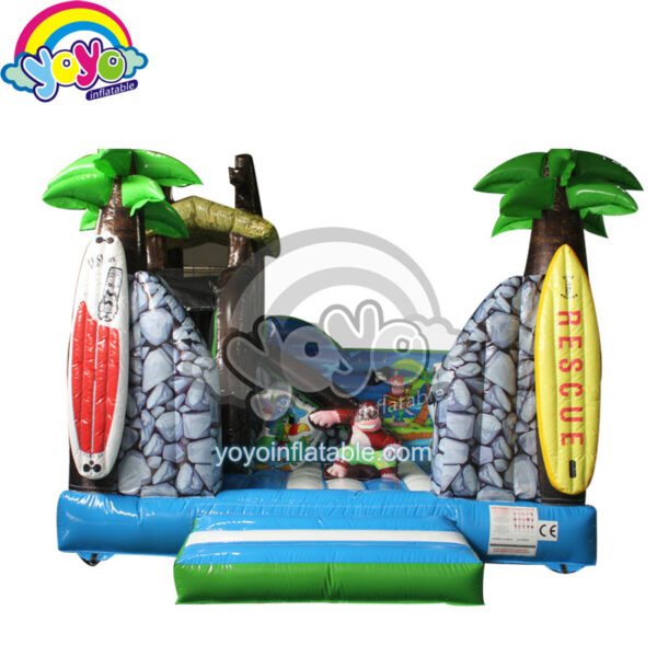 15 Feet Surfing Theme Kids Inflatable Bouncer YY-BO18037