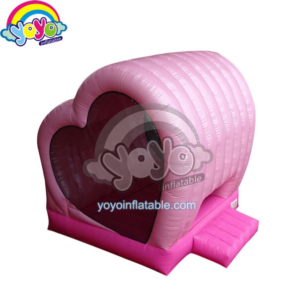 12ft Unique Pink Heart Inflatable Bounce House YY-BO21008