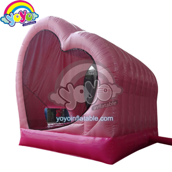 12ft Unique Pink Heart Inflatable Bounce House YY-BO21008