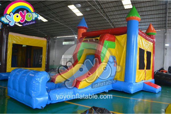 28' Rainbow Bounce House Water Slide Combo YY-WCO15015