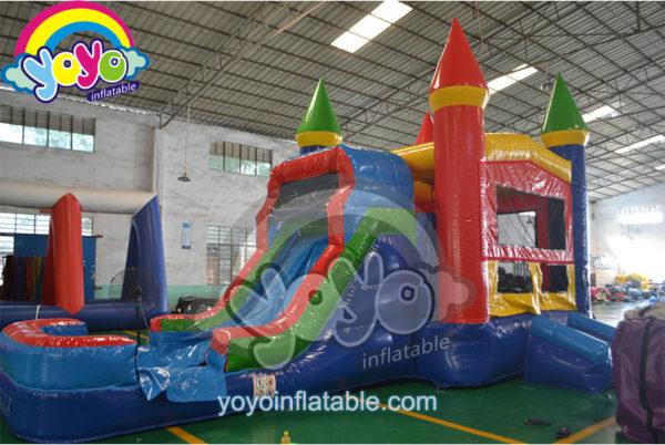 28' Giant Castle Inflatable Bouncer Wet/Dry Combo YY-WCO15023