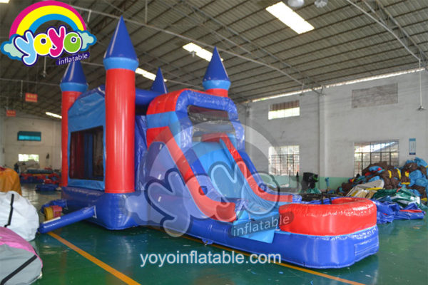 28' Blue Red Castle Inflatable Wet/Dry Combo YY-WCO15025