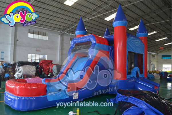 28' Blue Red Castle Inflatable Wet/Dry Combo YY-WCO15025