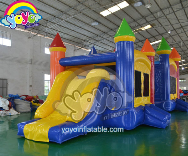 19' Rainbow Inflatable Dry Slide Combo YY-DCO15094