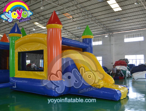 19' Rainbow Inflatable Dry Slide Combo YY-DCO15094