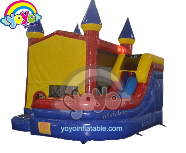 16' Rainbow Bouncy Castle Inflatable Slide Combo YY-DCO13072 (3)