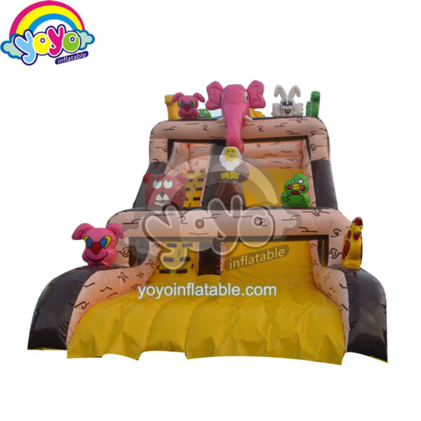 19' H Elephant Cartoon Theme Inflatable Slide YY-DSL12014
