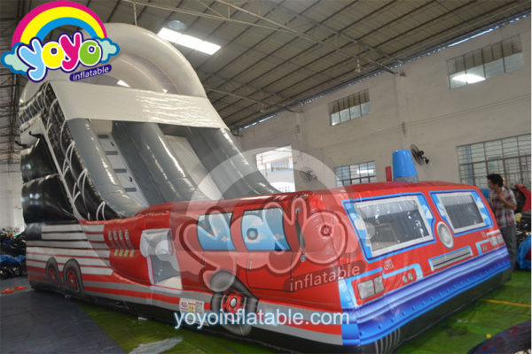 18' H Fire Truck Theme Inflatable Slide YY-DSL12022