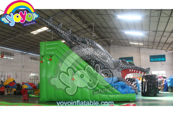 23ft Prehistoric Crocodile Inflatable Dry Slide YY-DSL1909