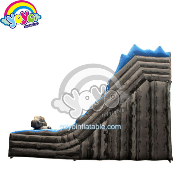 21' H Inflatable Grey Marble Cliff Climb Slide YY-DSL2006