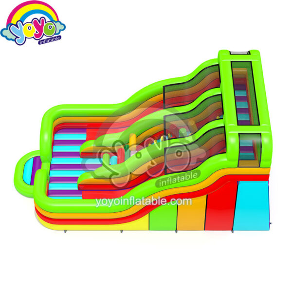 21' H Breakthrough Dual Inflatable Dry Slide YY-DSL2108