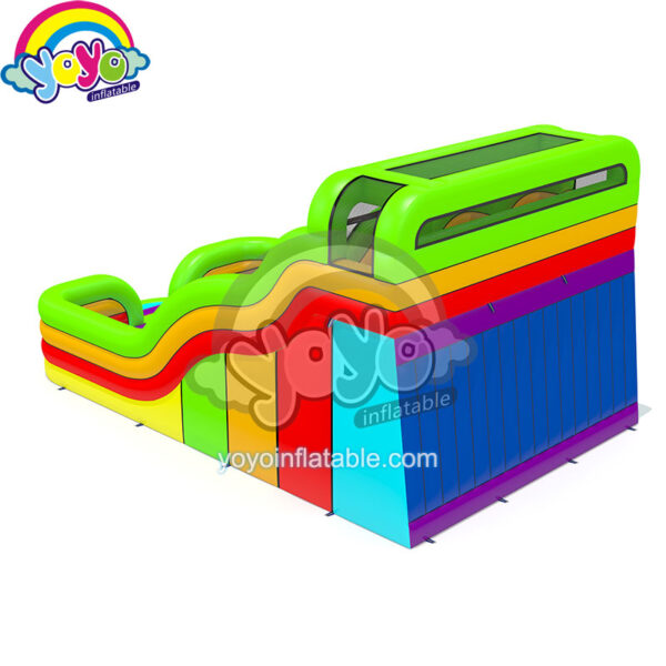 21' H Breakthrough Dual Inflatable Dry Slide YY-DSL2108