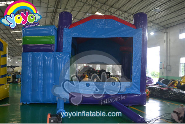 21' Super Heros Theme Inflatable Bouncer Wet Combo YY-WCO15021